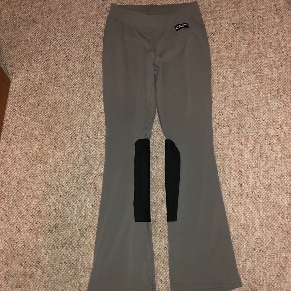 Grey Kerrits BootCut horseback Riding breeches
